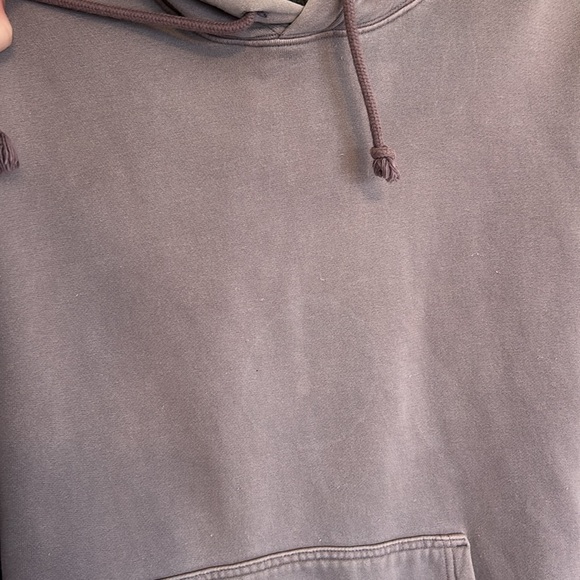 TNA Cozy Fleece Boyfriend Hoodie Mauve Size 2 (like M/L) - Picture 6 of 6